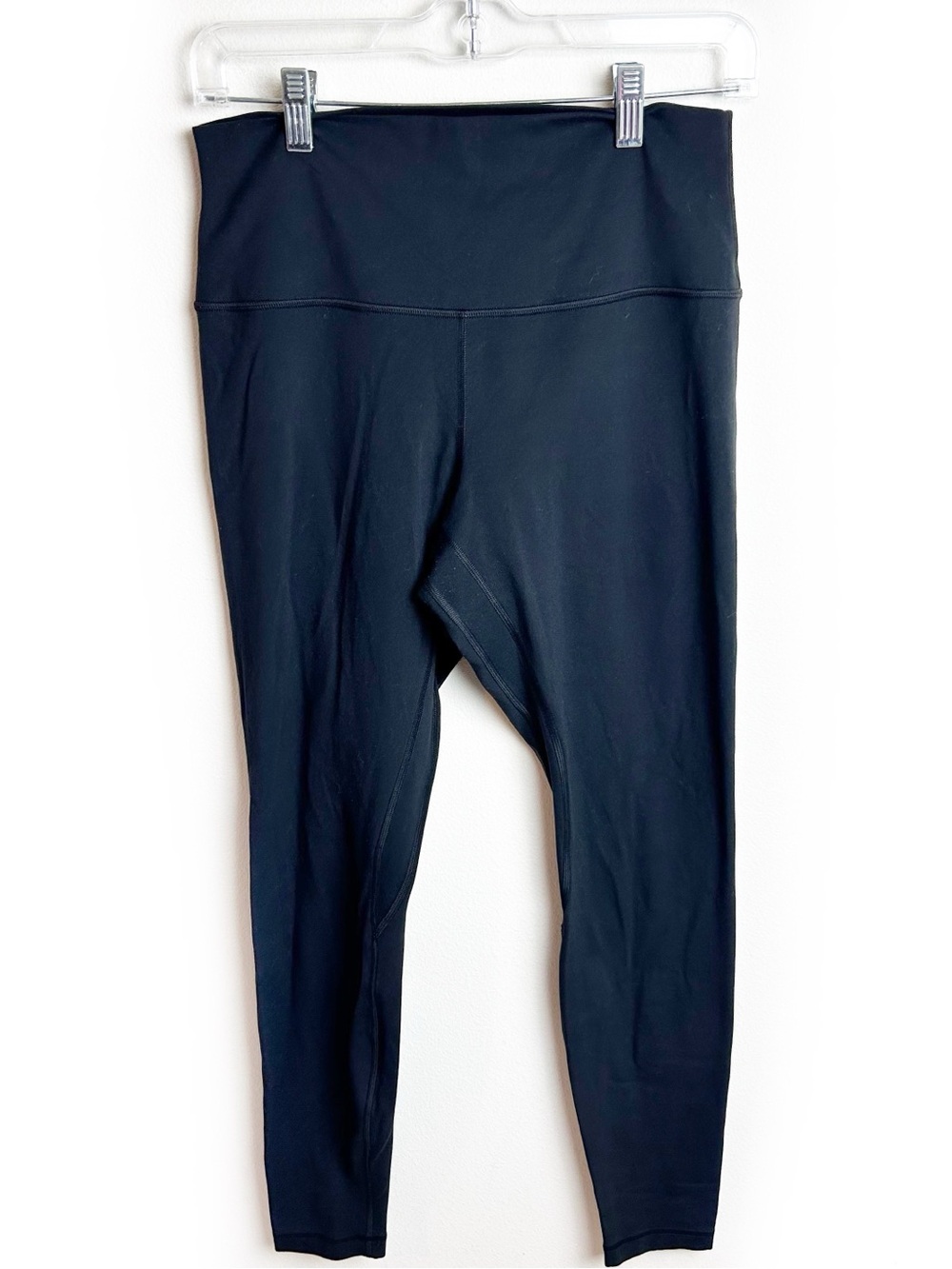Lululemon Align High-Rise Pant 28" Black Granite Nulu Buttery Soft | Sz 10 - Picture 2 of 9